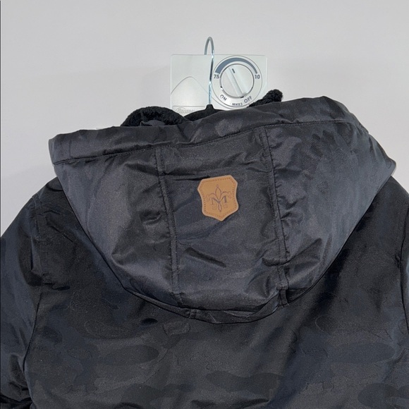 MACKAGE Kandee Down Coat In Monochrome Camo Print - Picture 9 of 15